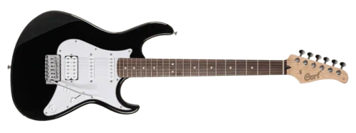 גיטרה חשמלית שחורה מפתחות ננעלים CORT G200 SP BK HSS